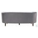 Millephri Gray Velvet 81" Sofa