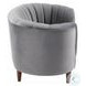 Millephri Gray Velvet 71" Loveseat