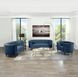 Millephri Blue Upholstered Accent Chair