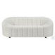 Osmash White Teddy Sherpa 84" Sofa