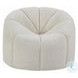 Osmash White Teddy Sherpa Chair with Swivel