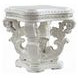 Vanaheim Antique White Square End Table