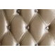 Vanaheim Beige and Gold 97" Sofa with Nailhead Trim