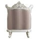 Vanaheim Gold Upholstered Accent Chair with Pillow and Nailhead Trim