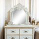 Vanaheim Antique White Arched Vanity Mirror