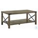 Abiram Rustic Oak Rectangular Coffee Table