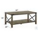 Abiram Rustic Oak Rectangular Coffee Table