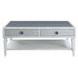 Katia Rustic Gray and Weathered White Rectangular Sintered Stone Top Coffee Table