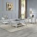 Katia Rustic Gray and Weathered White Rectangular Sintered Stone Top Coffee Table