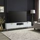 Gaines White 79" TV Stand