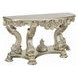 Sorina Antique Gold D Shape Sofa Table
