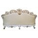 Vendome Champagne 96" Sofa with Pillows and Nailhead Trim