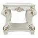 Vendome Antique Pearl Square End Table