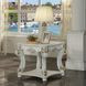 Vendome Antique Pearl Square End Table