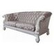 Versailles Ivory 99" Sofa with Nailhead Trim