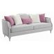 Kasa Beige 90" Sofa with Pillows