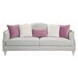 Kasa Beige 90" Sofa with Pillows