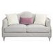 Kasa Beige 66" Loveseat with Pillows