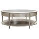 Kasa Gray and Champagne Sintered Stone Top Occassional Table Set