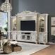Vendome Antique Pearl 131" TV Stand with LED