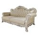 Dresden Antique Pearl Living Room Set with Nailhead Trim