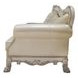 Dresden Antique Pearl Living Room Set with Nailhead Trim