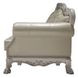 Dresden Antique Pearl Living Room Set with Nailhead Trim
