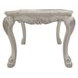 Dresden Bone White Rectangular End Table