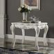 Dresden Bone White Rectangular End Table