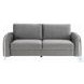 Wenona Gray Velvet 79" Sofa