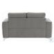 Wenona Gray Velvet 59" Loveseat
