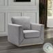 Valin Gray Linen Chair