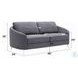 Yuina Gray Linen 80" Sofa