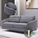 Yuina Gray Linen 80" Sofa