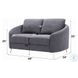 Yuina Gray Linen 60" Loveseat
