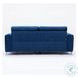 Wenona Blue Velvet 79" Sofa