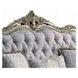 Miliani Gray 73" Loveseat with Pillows and Nailhead Trim