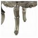 Miliani Beige and Antique Bronze Square Marble Top End Table
