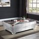 Brancaster Silver Rectangular Glass Top Coffee Table