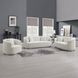 Odette Beige 64" Loveseat with Pillows