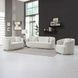 Odette Beige 64" Loveseat with Pillows