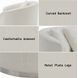 Odette Beige 64" Loveseat with Pillows