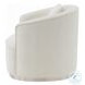 Odette Beige Chenille Chair with Pillow