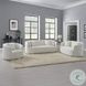 Odette Beige Chenille Chair with Pillow