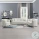 Odette Beige Chenille Chair with Pillow