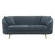 Nakendra Cobalt Blue 77" Sofa with Pillows