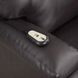Evander Brown Leather Recliner with Power Lift and Massage