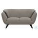 Nayeli Brown Linen 65" Loveseat