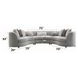 Ivria Gray 3 Piece Modular Sectional with Pillows