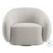 Isabel Beige Boucle Chair with Swivel